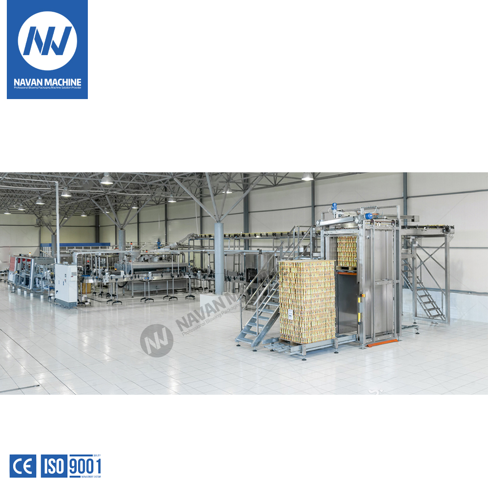 NAVAN Stable Quality Automatic CAN Beverage Filling Seaming Machine of Carbonated Drink Production Line