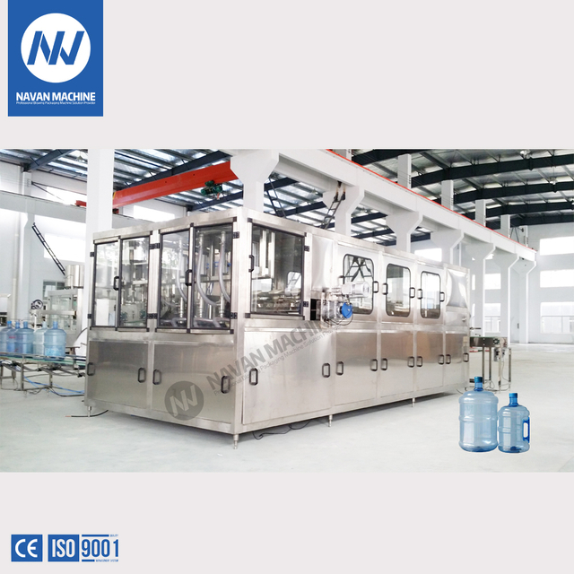 NAVAN Full Automatic 5 Gallon Barreled Water Production Line